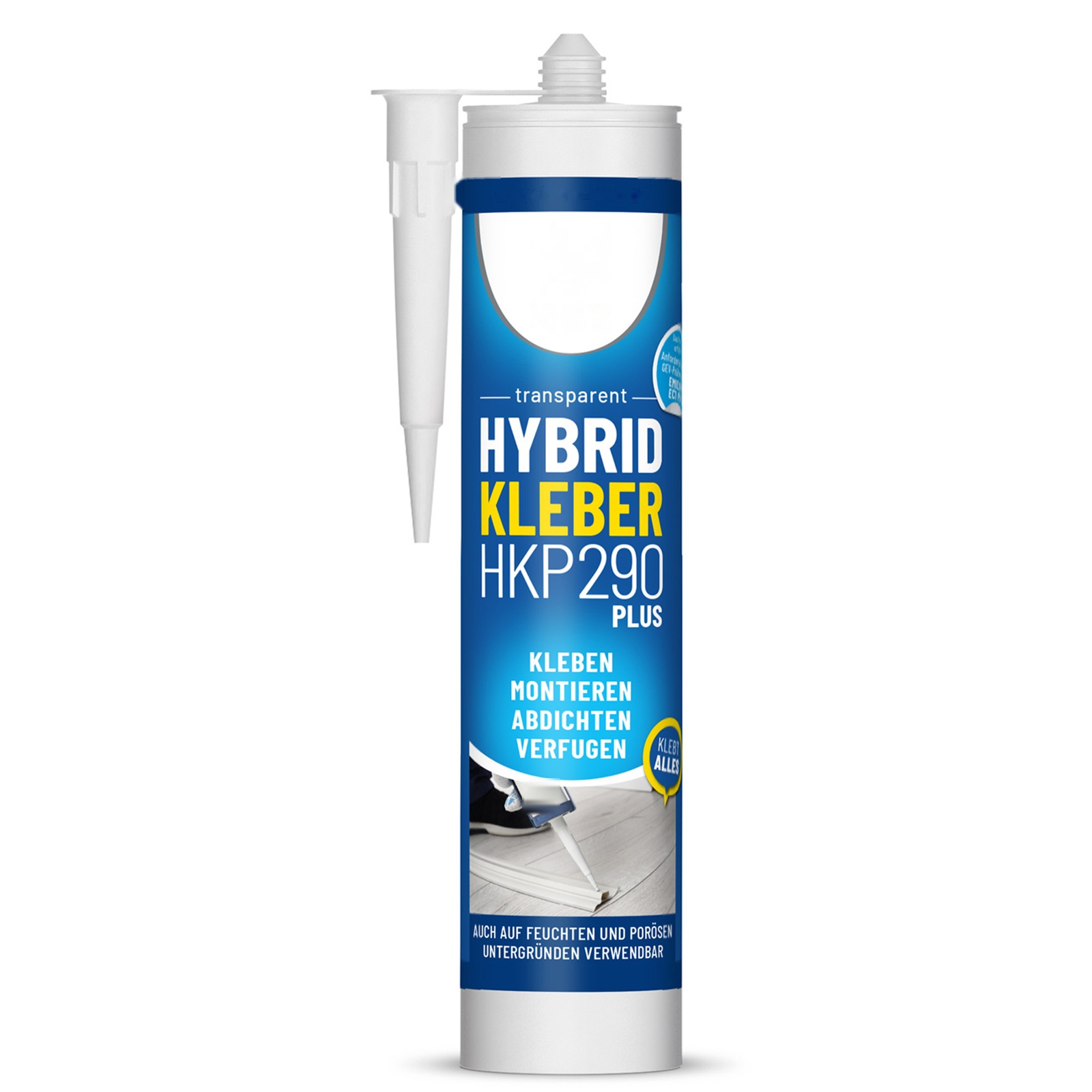 HKP 290 Hybridkleber Konstruktionskleber Folienkleber MS-Polymer | Farbe: transparent HKP 290 Hybridkleber Konstruktionskleber Folienkleber MS-Polymer | Farbe: transparent