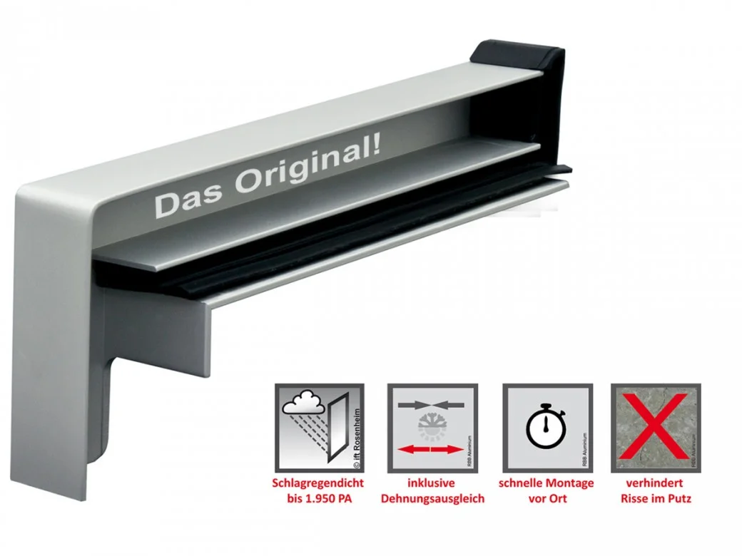 RAG2 WDVS Endstücke für Putzfassaden | RAL und DB 703 RAG2 WDVS Endstücke für Putzfassaden | RAL und DB 703