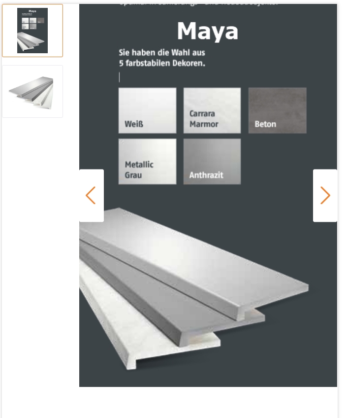 Maya Innenfensterbänke